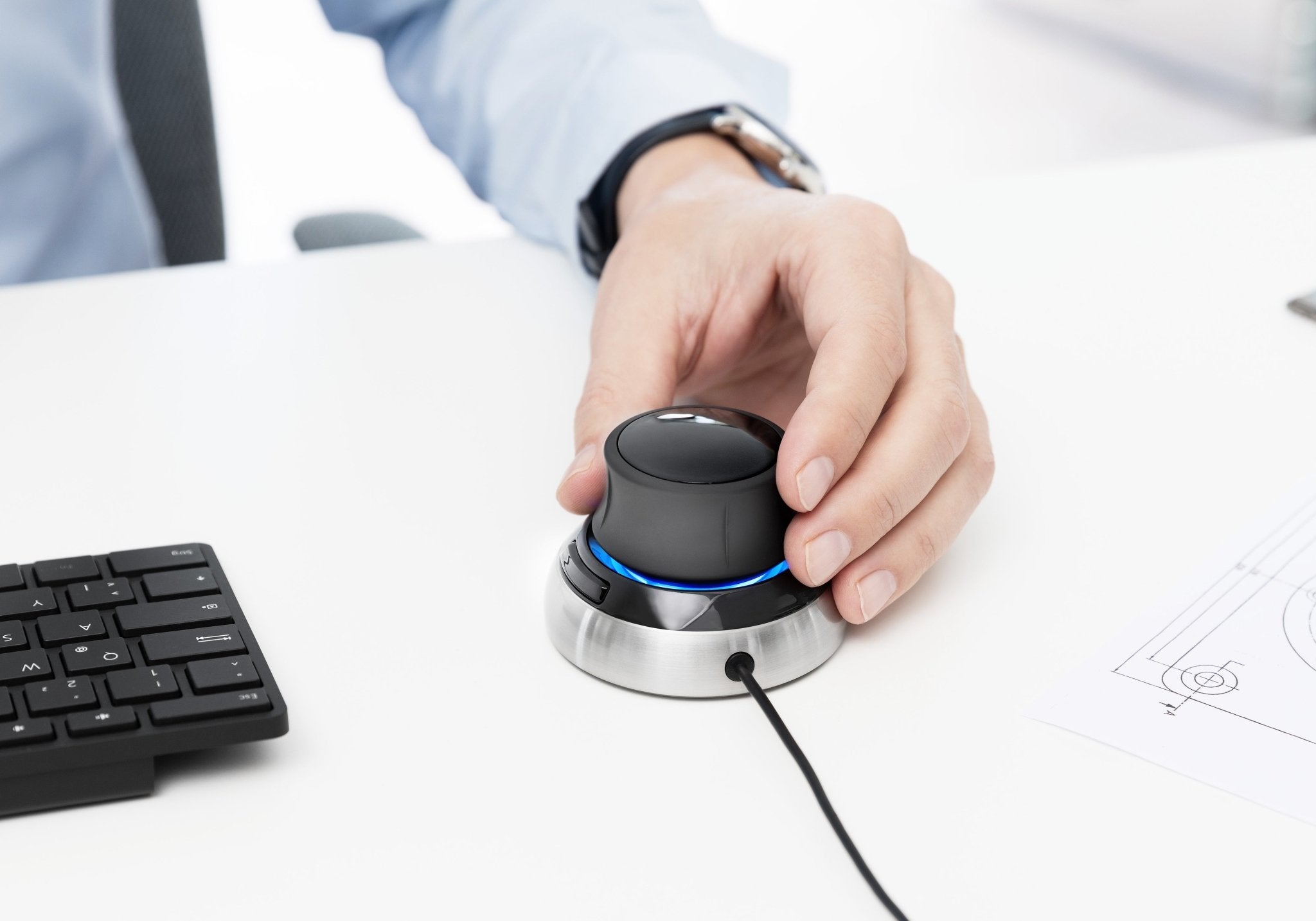 マウス・トラックボール SpaceMouse Compact 3Dconnexion 3Dconnexion SpaceMouse Compact | CA$239.95 | 3DMouse.ca