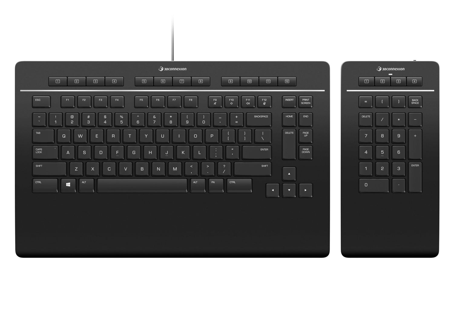 Keyboard Pro With Numpad - 3DMouse.ca