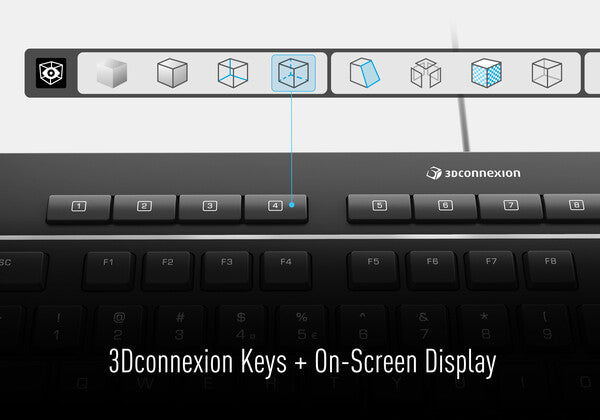 Keyboard Pro With Numpad - 3DMouse.ca